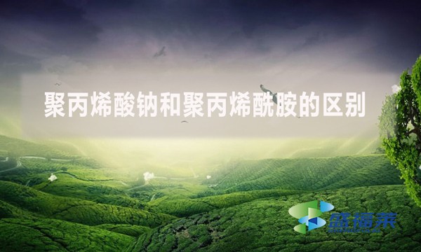 聚丙烯酸鈉和聚丙烯酰胺的區(qū)別？